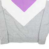 FILA Womens Sweatshirt Grey 1/4 Zip S