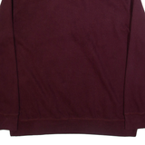 NAUTICA Mens Sweatshirt Maroon 1/4 Zip XL