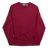 CALVIN KLEIN Mens Sweatshirt Maroon M