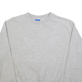 ADIDAS Mens Sweatshirt Grey M