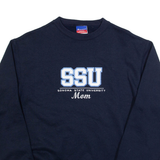 CHAMPION Sonoma State University Mens Sweatshirt Blue USA S