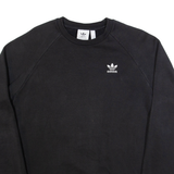 ADIDAS Mens Sweatshirt Black S