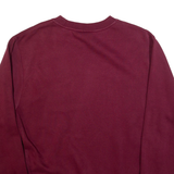 NIKE Mens Sweatshirt Maroon S