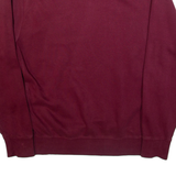 NIKE Mens Sweatshirt Maroon S