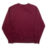 NIKE Mens Sweatshirt Maroon S