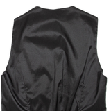 Mens Blazer Waistcoat Black M