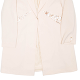 ANABIOSE Womens Blazer Jacket Cream L
