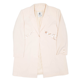 ANABIOSE Womens Blazer Jacket Cream L