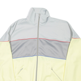 Mens Pullover Jacket Yellow Colourblock L