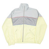 Mens Pullover Jacket Yellow Colourblock L