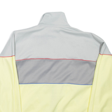 Mens Pullover Jacket Yellow Colourblock L