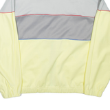 Mens Pullover Jacket Yellow Colourblock L