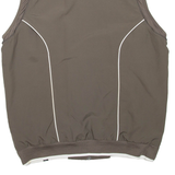 NIKE Mens Track Gilet Brown M