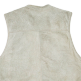 Utility Womens Gilet Grey Leather M