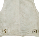 Utility Womens Gilet Grey Leather M