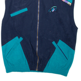 Womens Gilet Green Colourblock XL