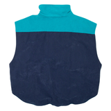 Womens Gilet Green Colourblock XL