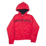 REEBOK Mens Jacket Red Hooded S
