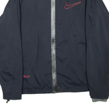 NIKE Mens Jacket Black Nylon L