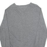 TOMMY HILFIGER Mens Jumper Grey Tight Knit L