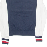 TOMMY HILFIGER Mens Jumper Blue Tight Knit S