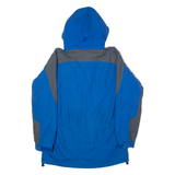 COLUMBIA 2 in 1 Mens Coat Blue Hooded Colourblock M