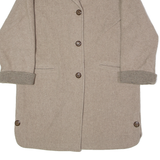 VINCI Womens Overcoat Coat Grey Wool UK 6