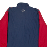 NIKE Mens Coat Blue Colourblock M