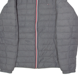 TOMMY HILFIGER Golf Mens Puffer Jacket Grey S