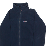 BERGHAUS Womens Fleece Jacket Blue UK 10