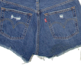 LEVI'S 501 Womens Denim Shorts Blue XS W26
