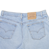 LEVI'S 910 Womens Denim Shorts Blue L W33