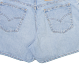 LEVI'S 910 Womens Denim Shorts Blue L W33