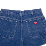 DICKIES Carpenter Mens Denim Shorts Blue M W34