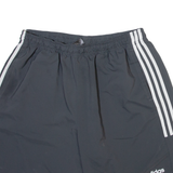 ADIDAS Mesh Lined Mens Sports Shorts Grey Relaxed M W30