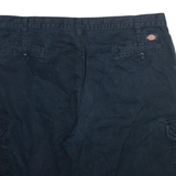 DICKIES Mens Cargo Shorts Blue Relaxed XL W40