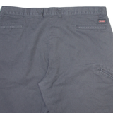 DICKIES Mens Workwear Shorts Grey Relaxed 2XL W42