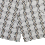 DICKIES Mens Casual Shorts Beige Check M W34