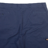 DICKIES Mens Workwear Shorts Blue Loose 2XL W46