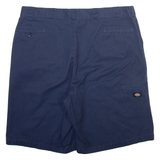 DICKIES Mens Workwear Shorts Blue Loose 2XL W46