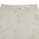 DICKIES Mens Cargo Shorts Beige Relaxed XL W38