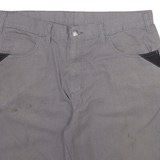 DICKIES Mens Workwear Shorts Grey L W36