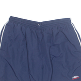 UMBRO Mesh Lined Sports Mens Swimming Shorts Blue XL W32