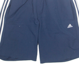 ADIDAS Essentials Mesh Lined SPORTS Mens Swimming Shorts Blue L W30