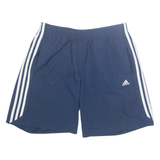 ADIDAS Essentials Mesh Lined SPORTS Mens Swimming Shorts Blue L W30