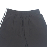 ADIDAS PRIME GREEN Mesh Lined SPORTS Mens Swimming Shorts Black L W29