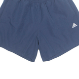 ADIDAS Mesh Lined SPORTS Mens Swimming Shorts Blue M W29