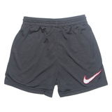NIKE Womens Sports Shorts Black UK 8 W25