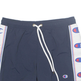 CHAMPION Mesh Lined SPORTS Mens Swimming Shorts Blue S W28