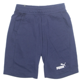 PUMA Mens Casual Shorts Blue S W26